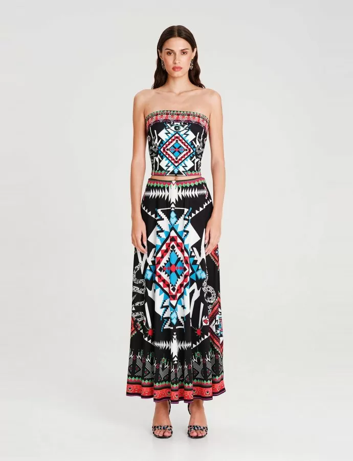Treasure long skirt