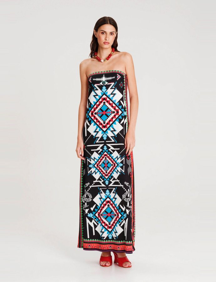 Treasure strapless dress