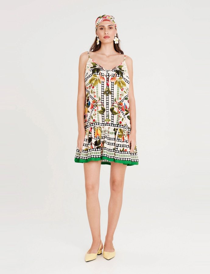Tutti-frutti short dress