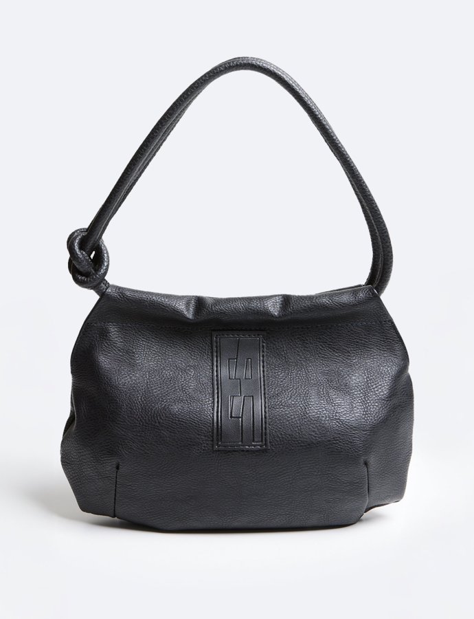 In the name shoulder bag small black