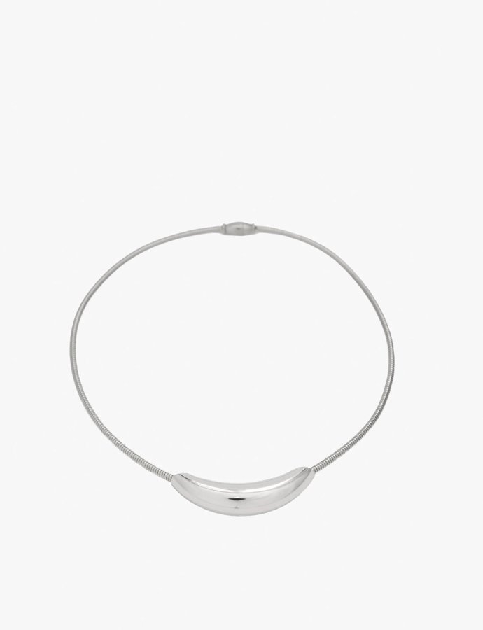 Soledad silver necklace