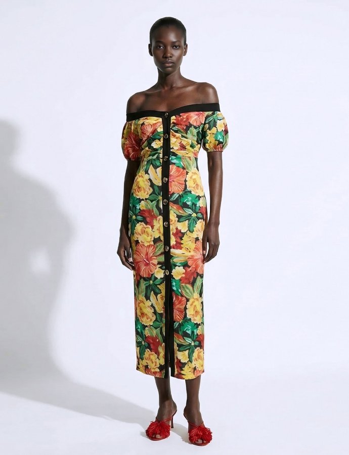 Samba floral dress