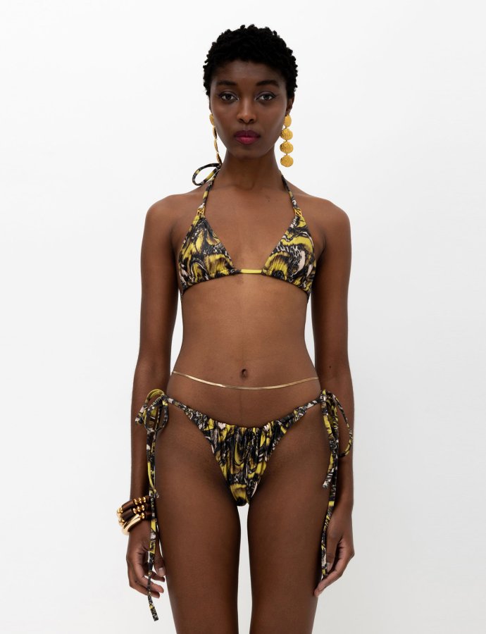 Roar bikini snake print