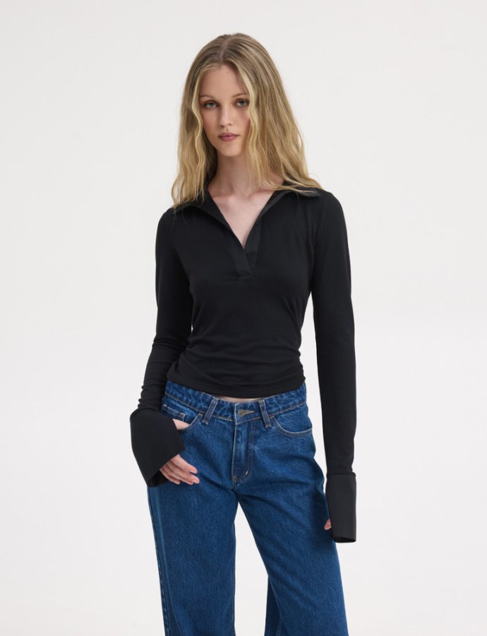 Alexia top black