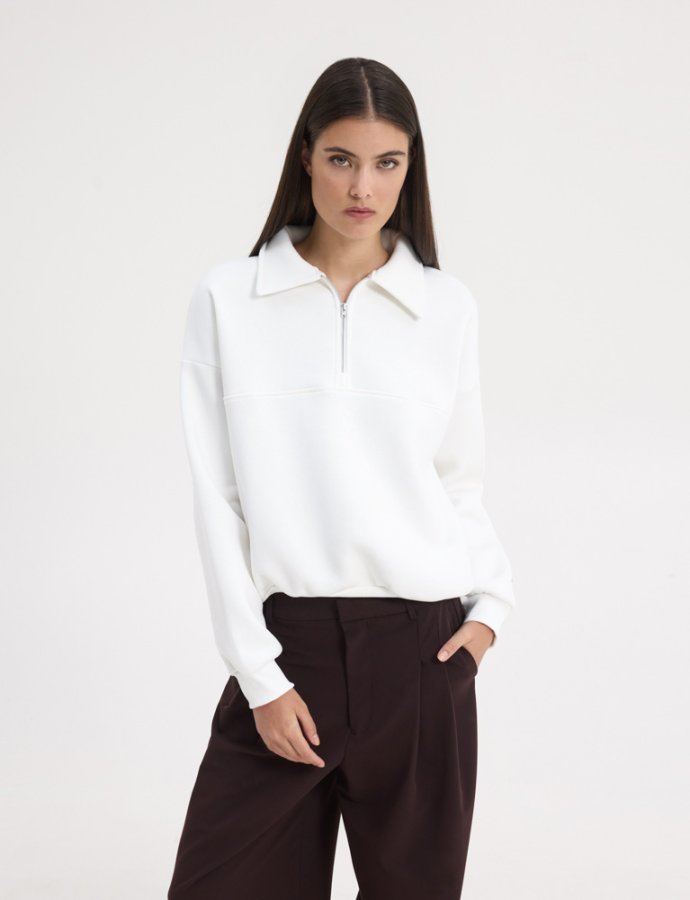 Sunsetgo sweatshirt white