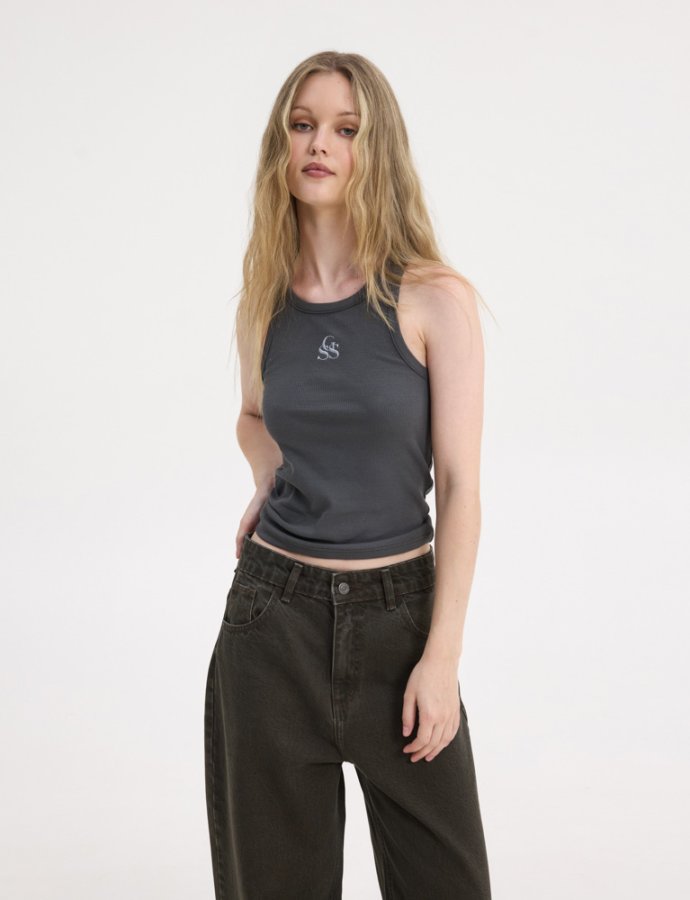 SSG tank top dark grey