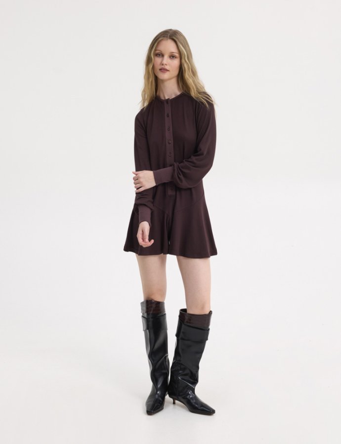 Emmanouela jumpsuit brown