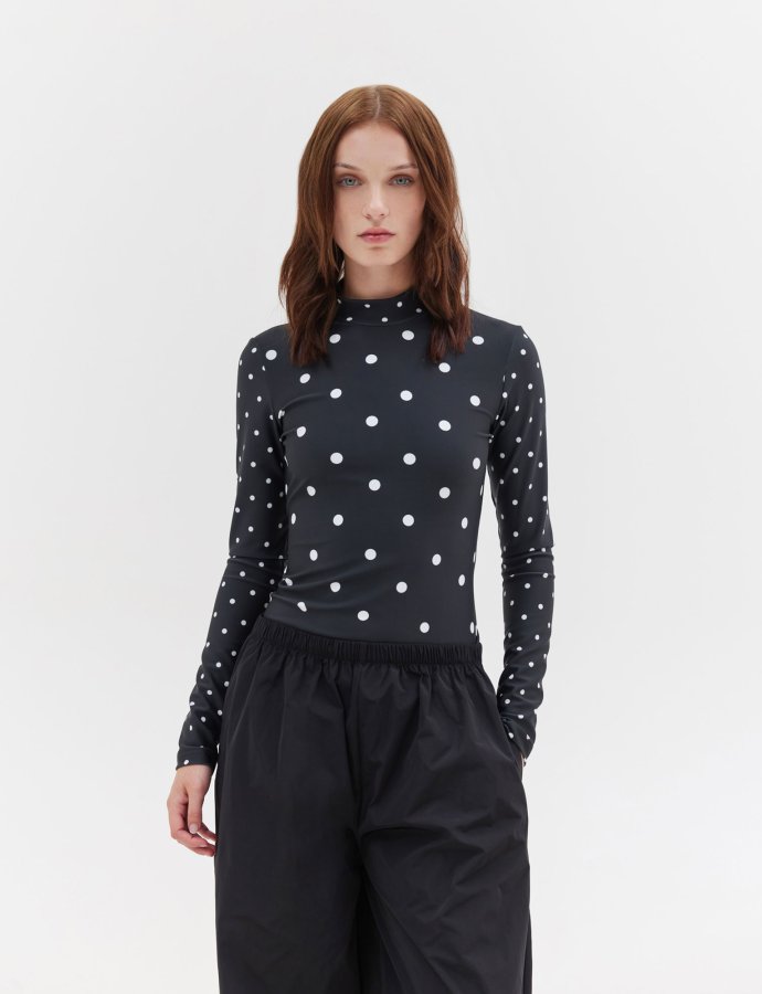 Gilda top polka dots