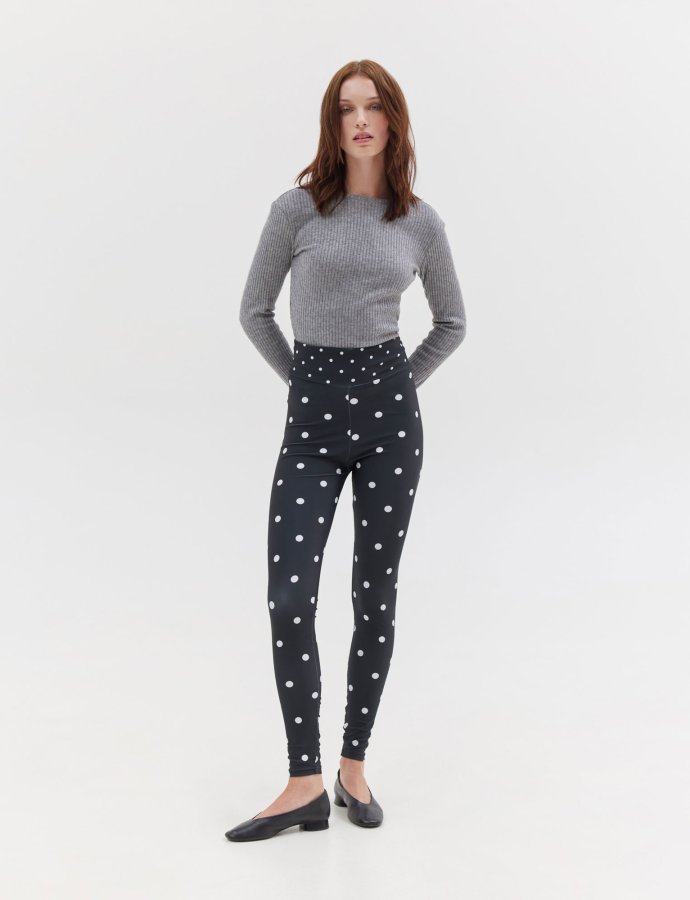 Charrie leggings polka dots