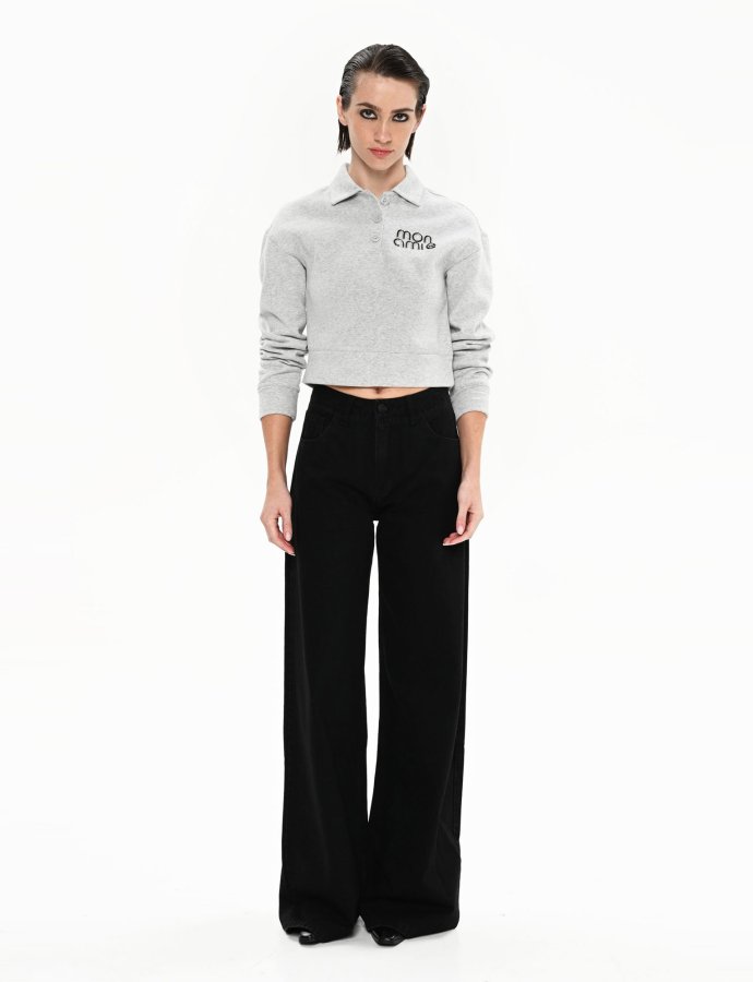 Belen black denim pants
