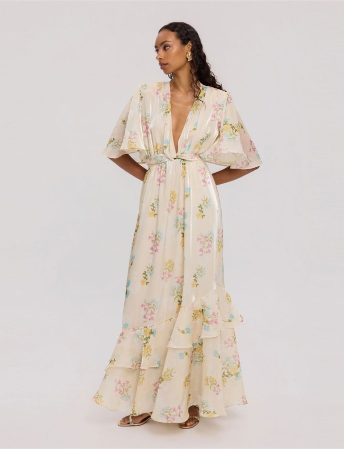 Butter blossom long dress