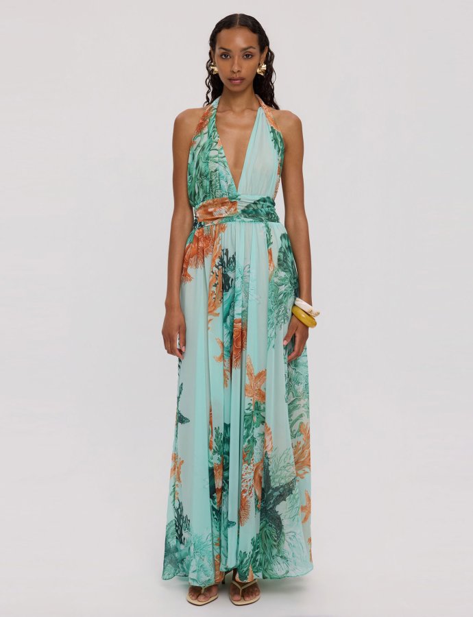 Asterias  backless dress