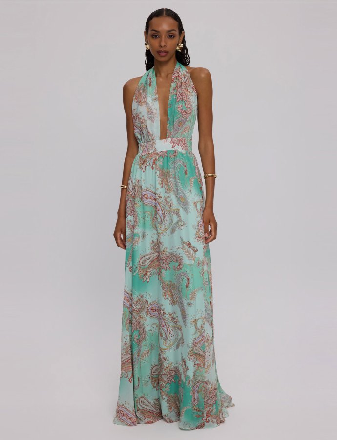 Kimolos backless dress