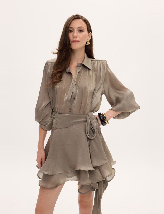 Clio skirt tobacco