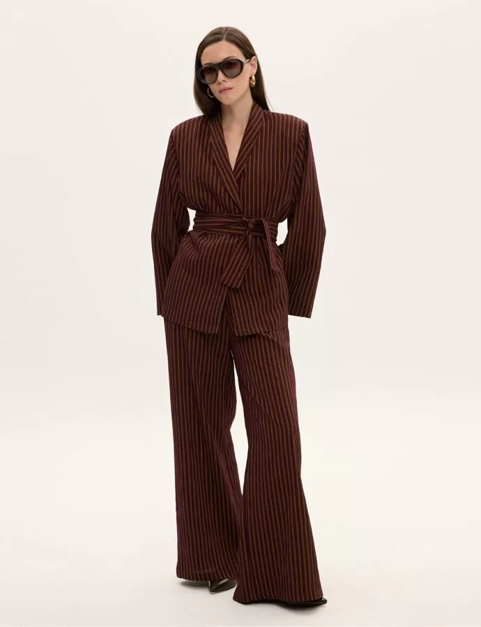 Striped pyjama set