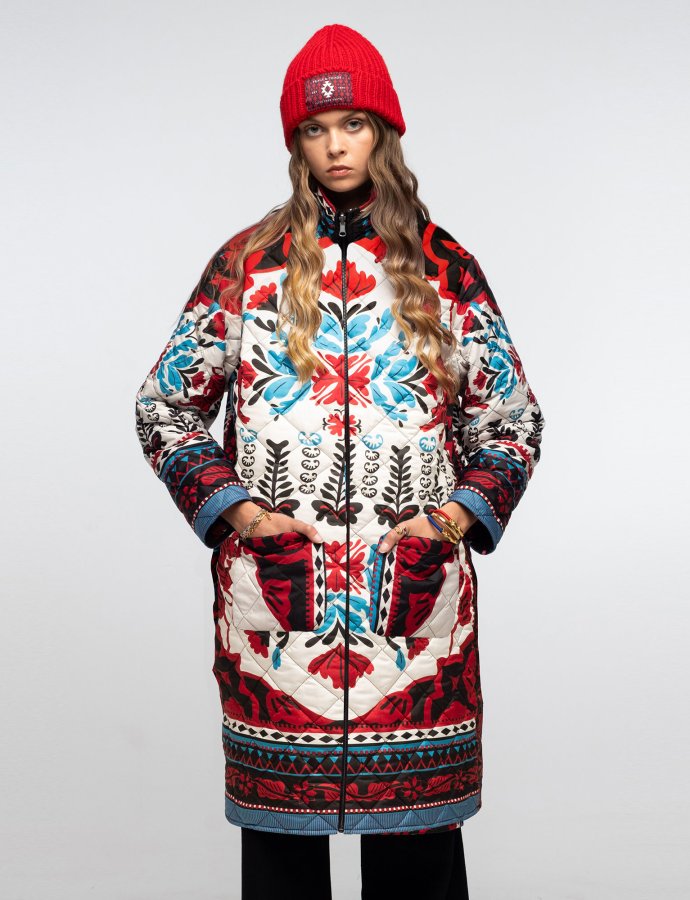 Mythical/romancer puffer double faced