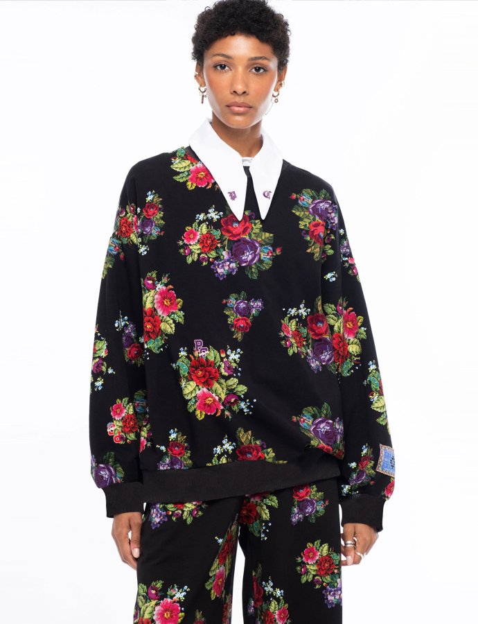 Bouquet sweater cotton