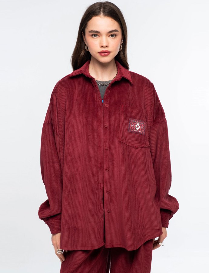 Rustic corduroy shirt