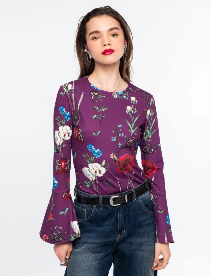 Violet top