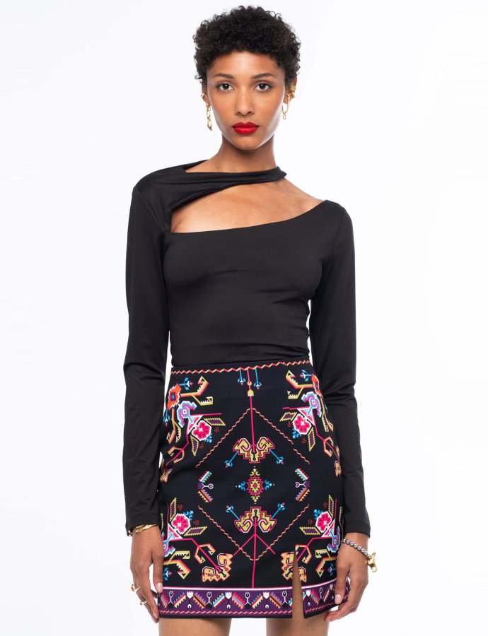 Oblique top