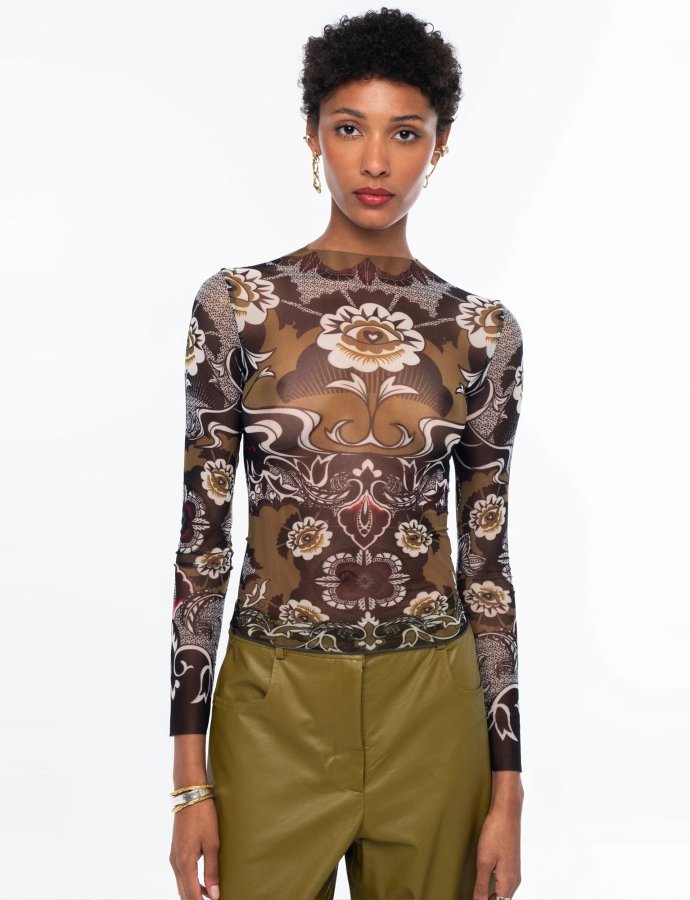 Bloom top - mesh
