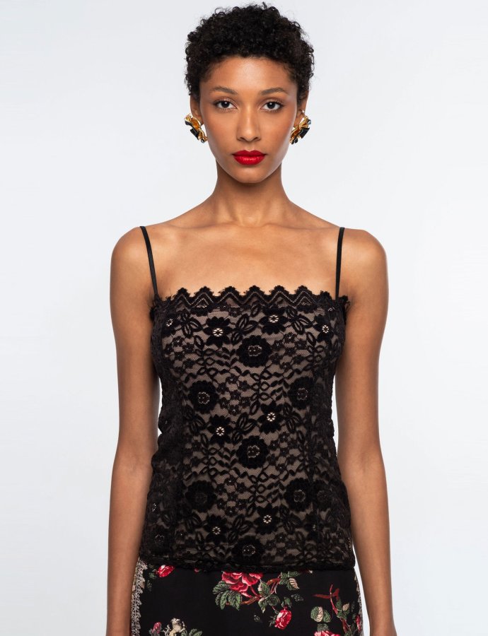 Enchanted lace top