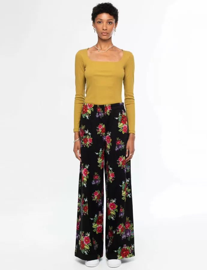 Bouquet pants cotton