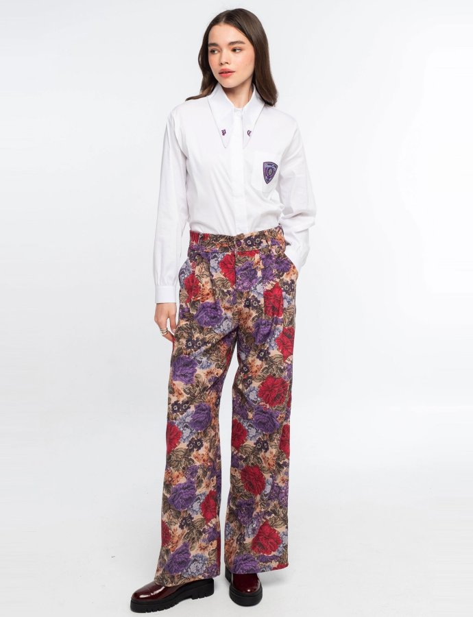 Tapestry pants corduroy