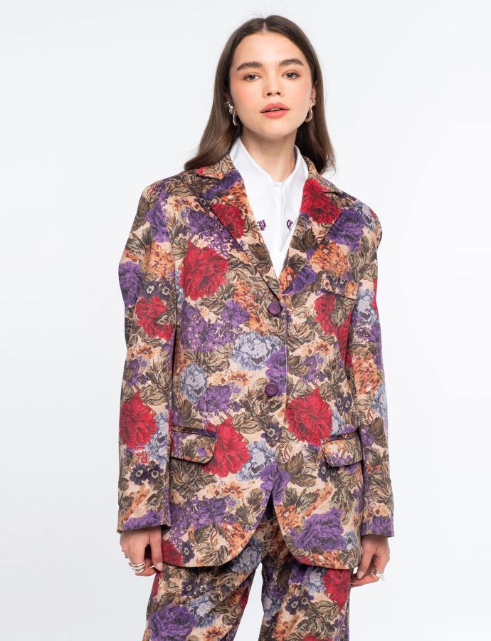 Tapestry blazer corduroy