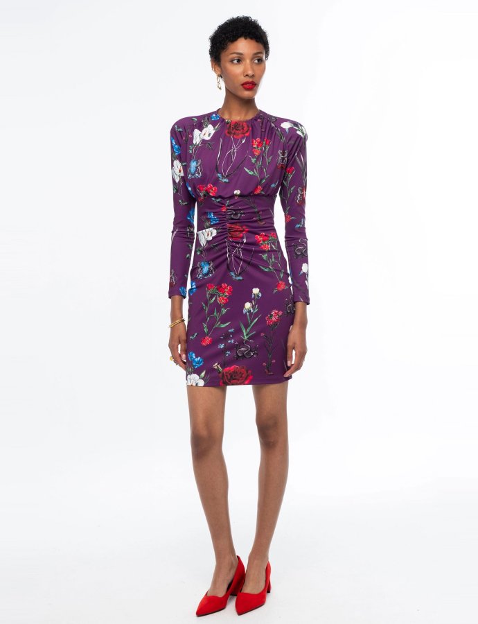 Violet short dress