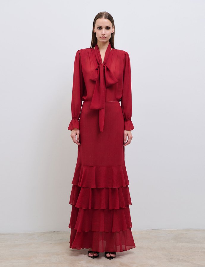 Apex maxi skirt
