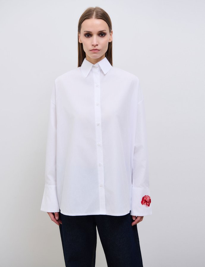 Bloom shirt white