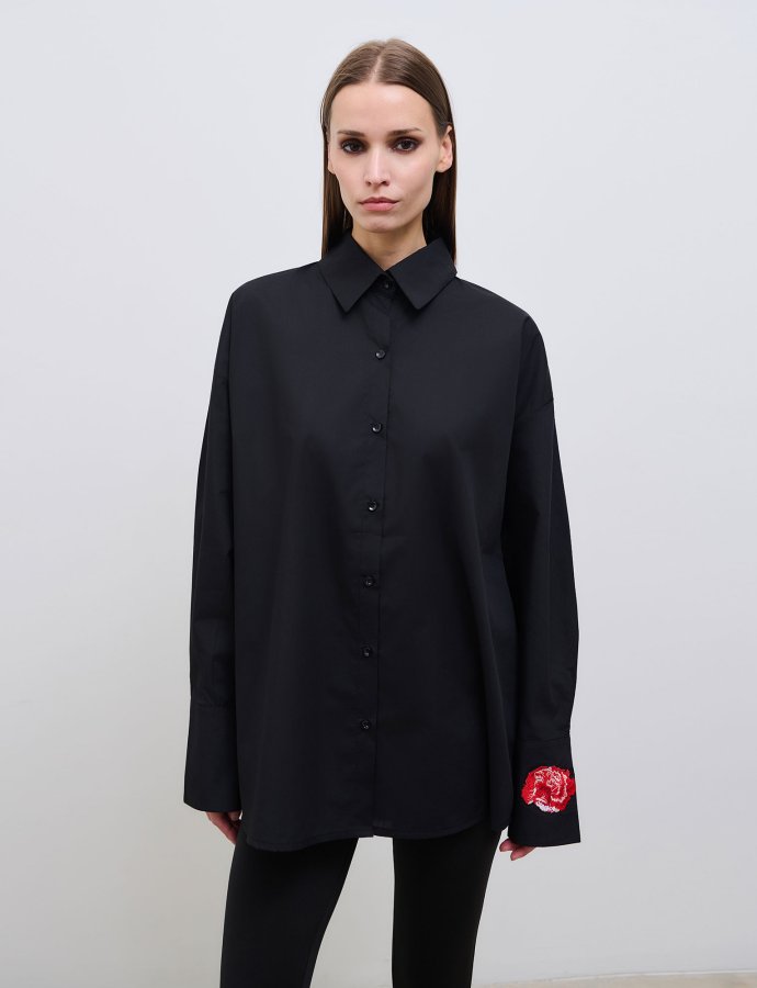 Bloom shirt black