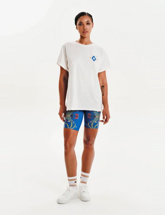 Serenity loose art t-shirt white