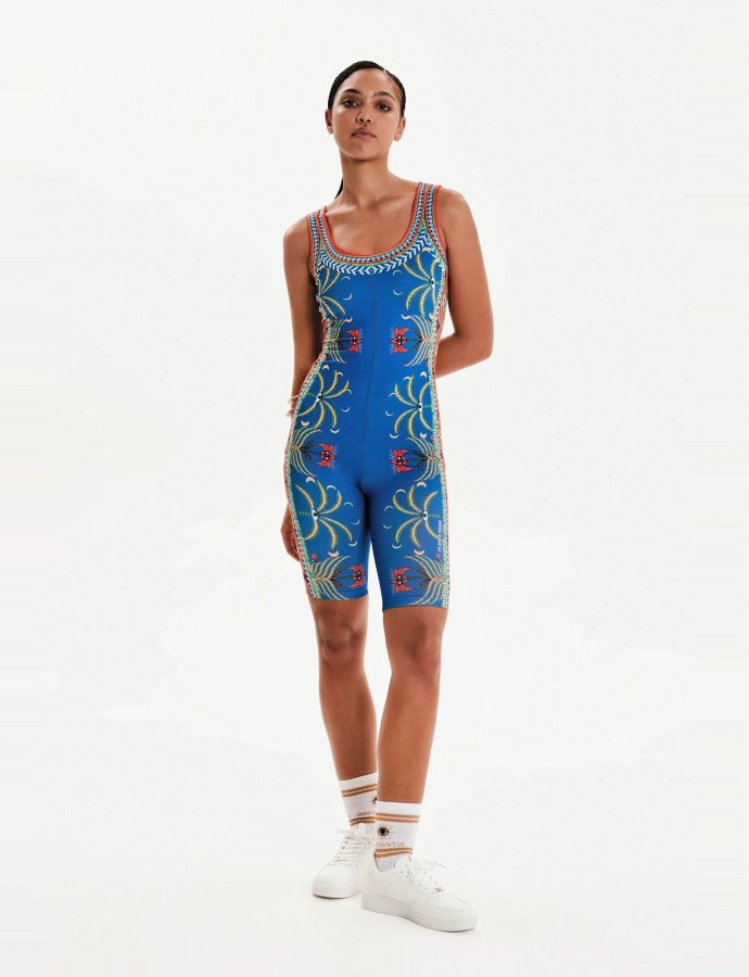 Alignment cycling bodysuit