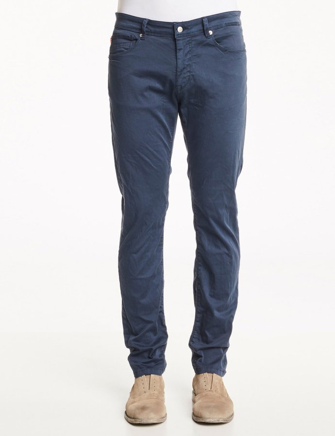 Five pockets trousers blue