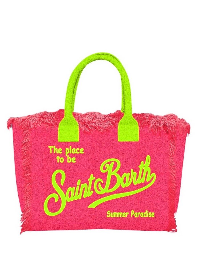 Vanity sponge pink fluo bag