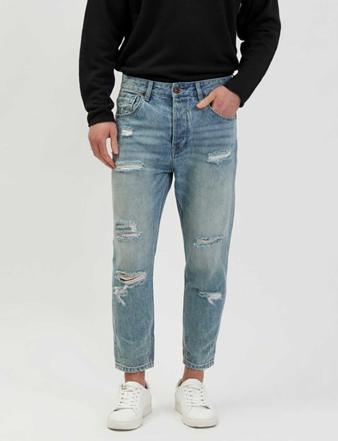 Mike 95 carrot fit jeans light blue