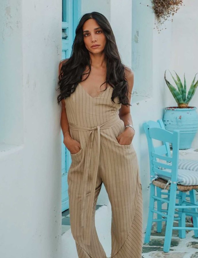 Mirage jumpsuit light brown