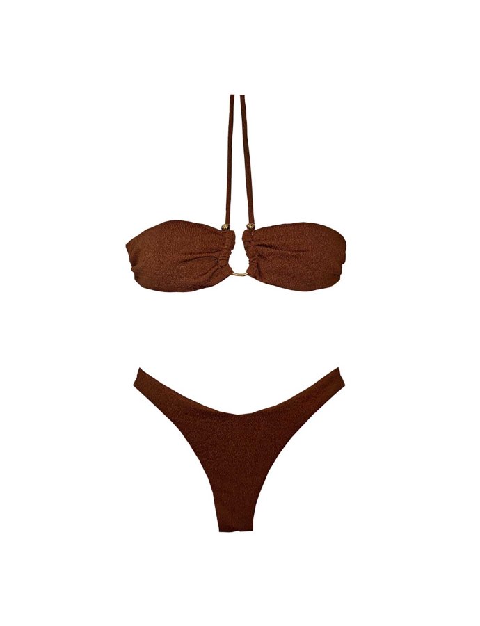 Lomo bikini brown