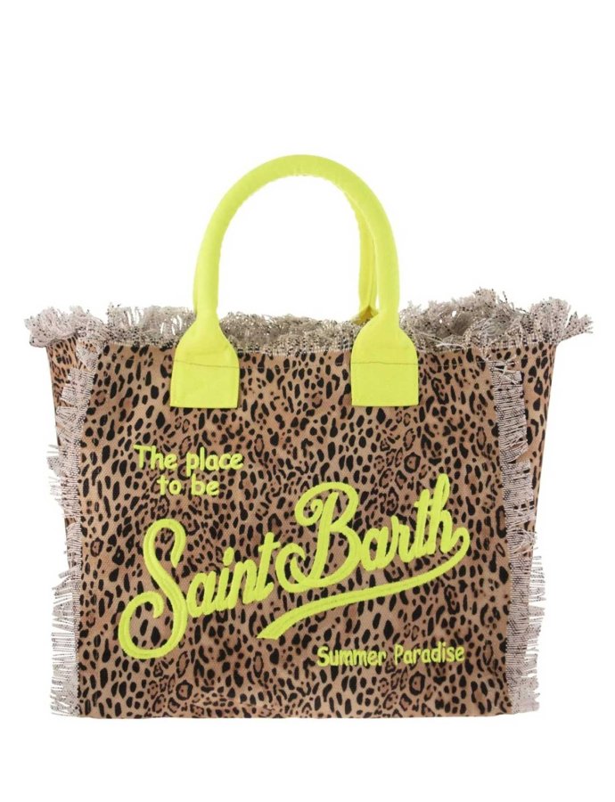 Sand leopard 94 small embroidered bag