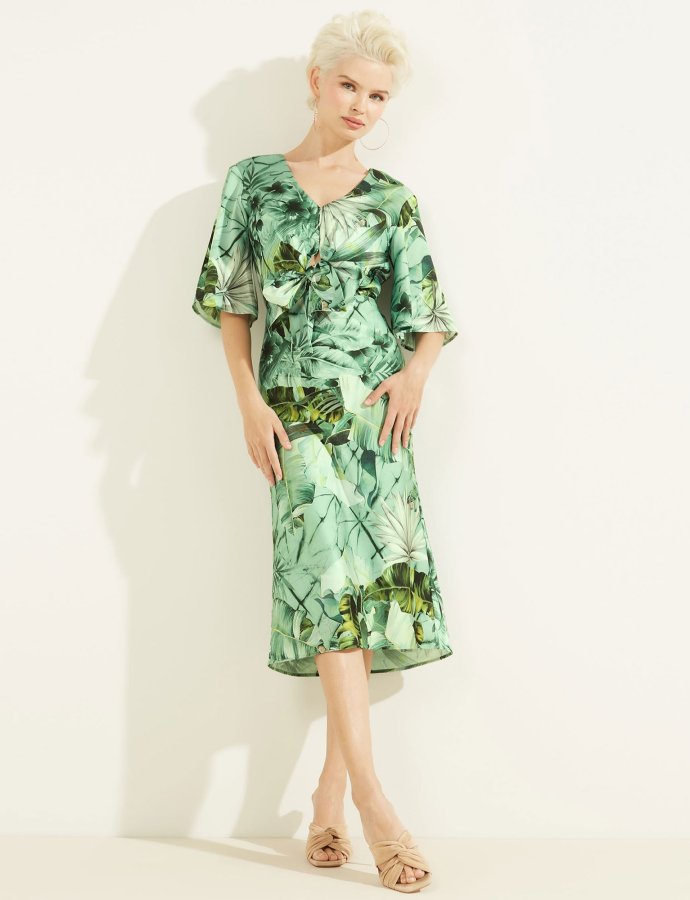 Aria dress floral knot