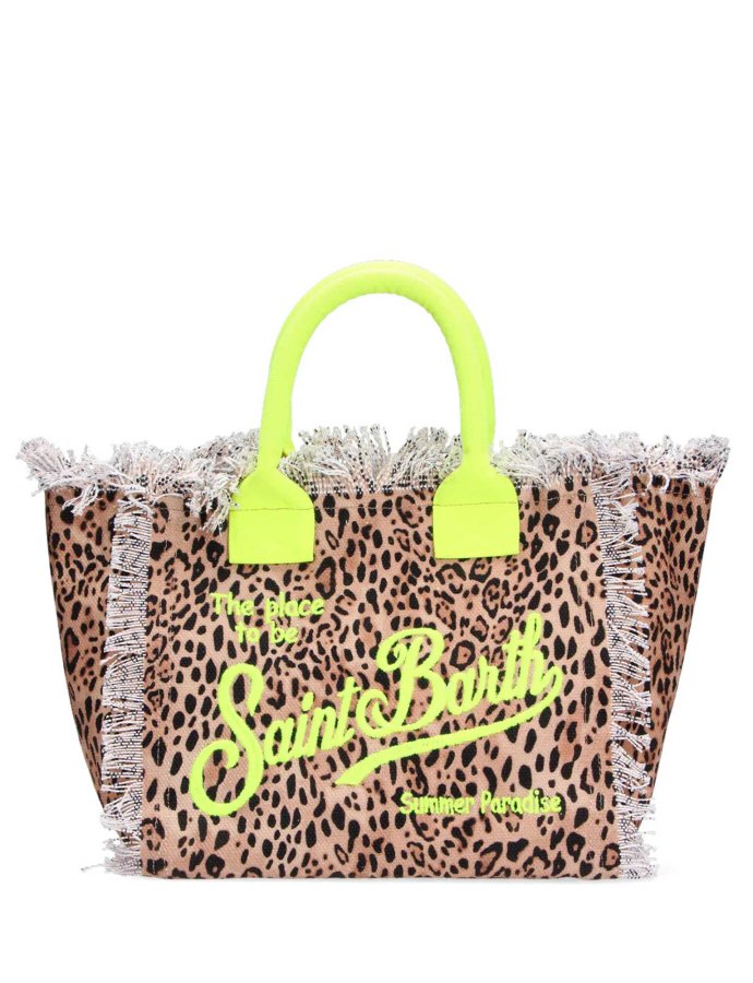 Sand leopard 94 embroidered bag