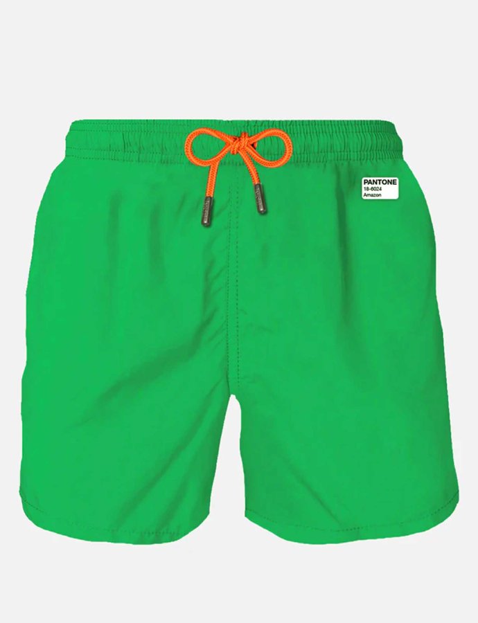 Green pantone ultralight swim short