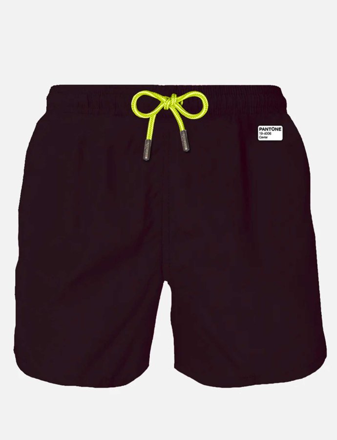 Black pantone ultralight swim short