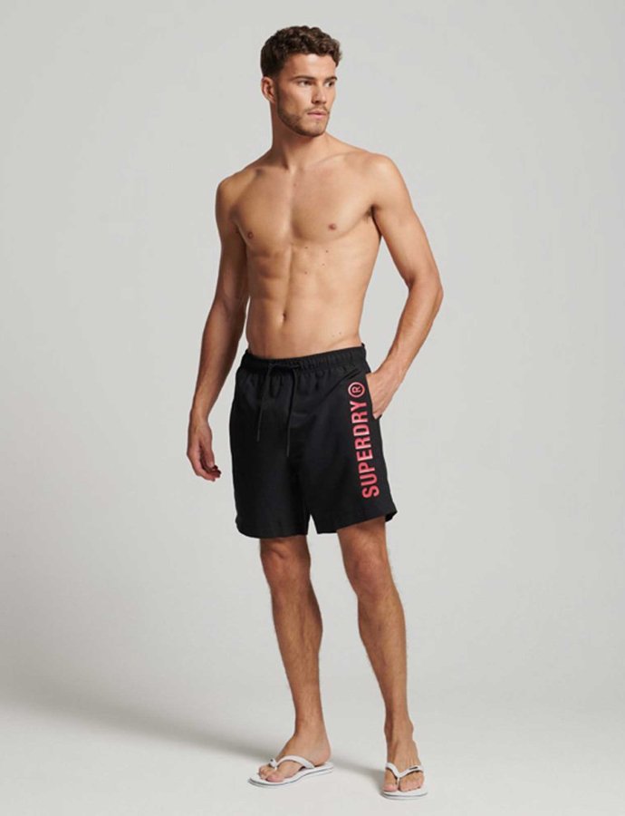 Code core sport 17 inch swim shorts black