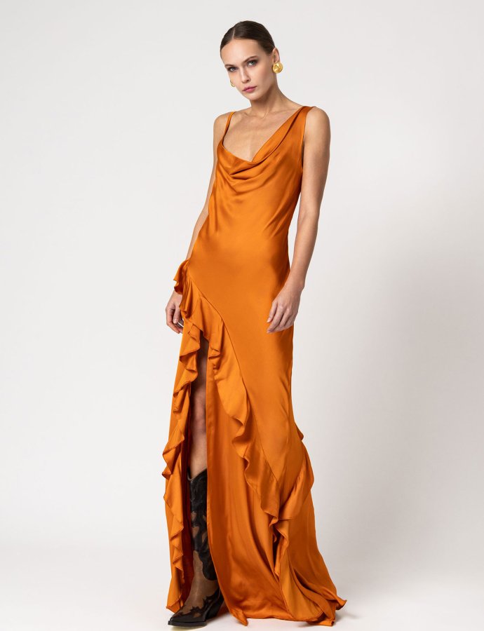 Adaline dress orange