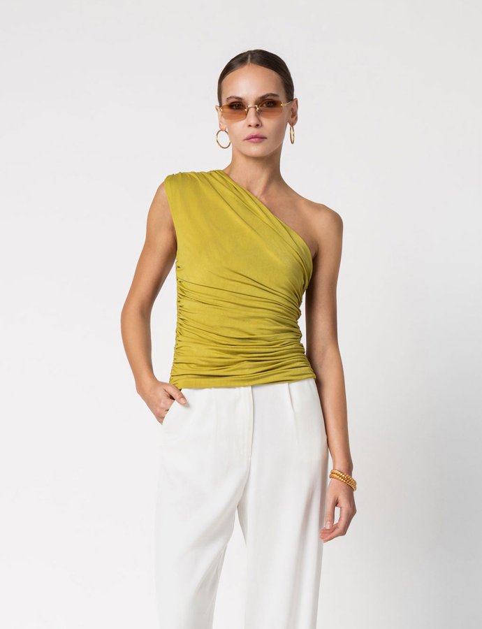 Adriana top lime