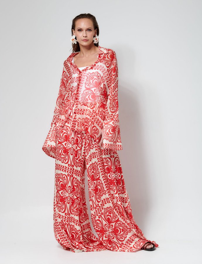 Aurelia pants red