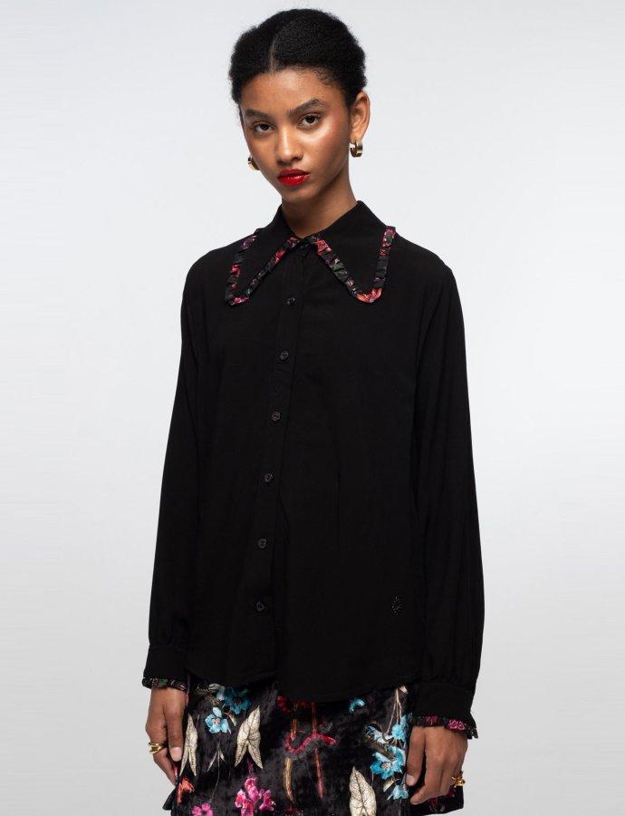 Anamone shirt black
